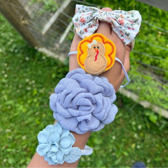 Thanksgiving headbands, 0-12m - Picture 2 of 3